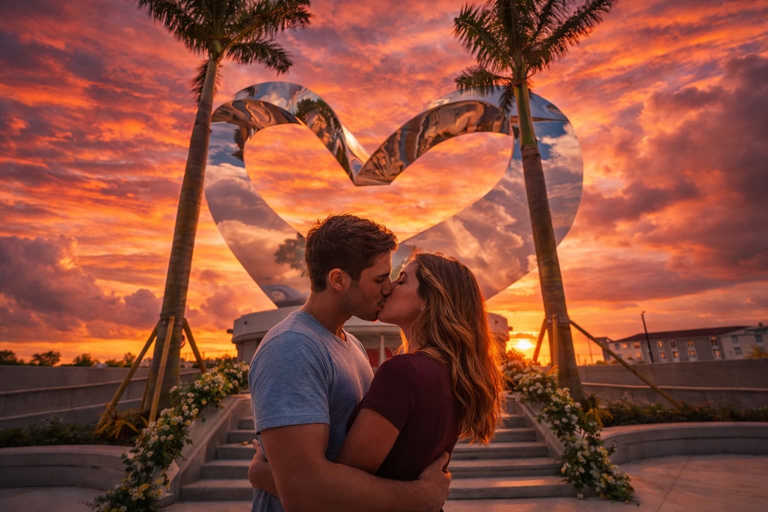 Couple at Heart in the Park in Tradition, Port St. Lucie